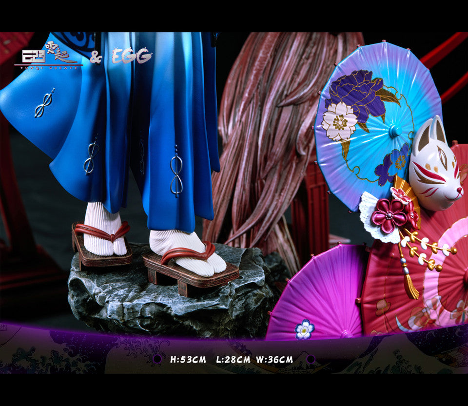 One Piece - Luffy & Boa | 1:6 Resin Statue | by YunQi & EGG Studio