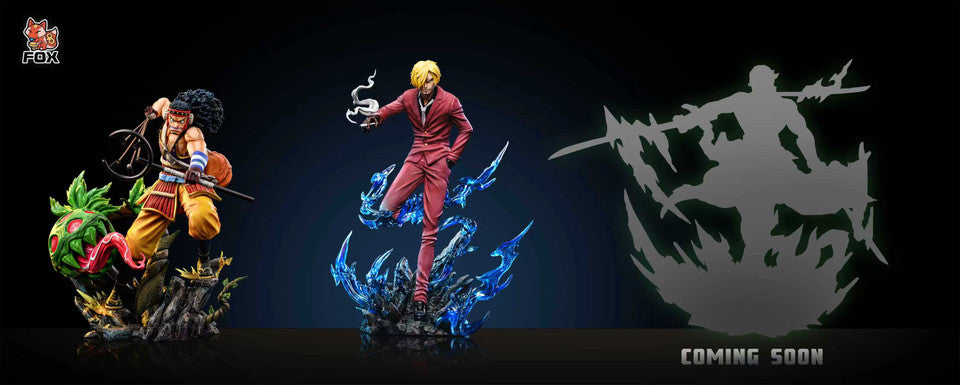 One Piece - Straw Hat Pirates Sanji | Resin Statue | by Fox Studio