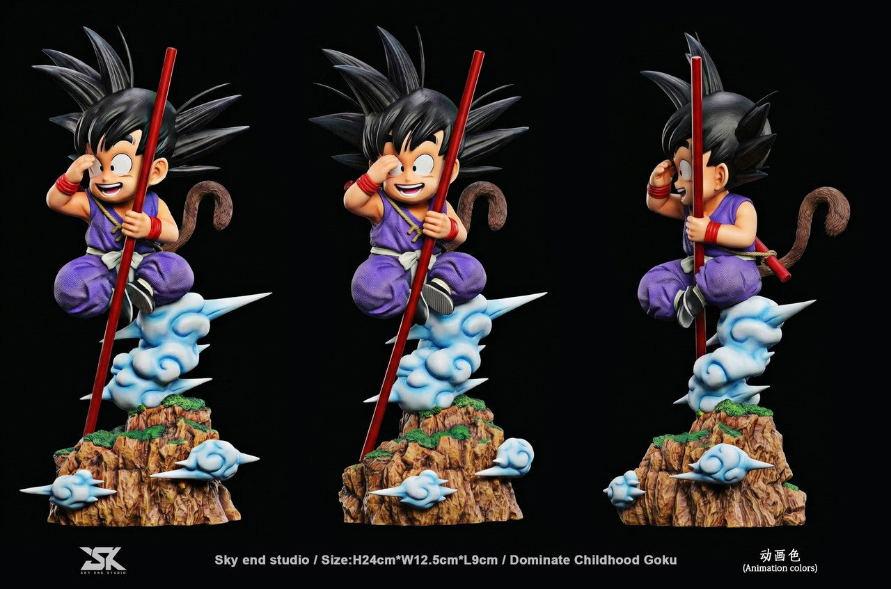 Dragon Ball - Childhood Goku | Resin Statue | by Sky End Studio