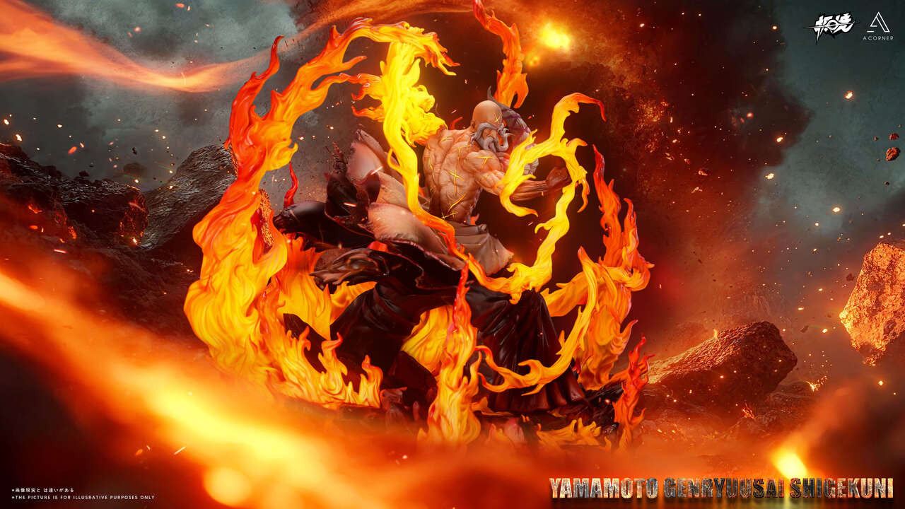 Bleach - Yamamoto Genryusai Shigekuni | 1:6 Resin Statue | by JiJing & A Corner Studio