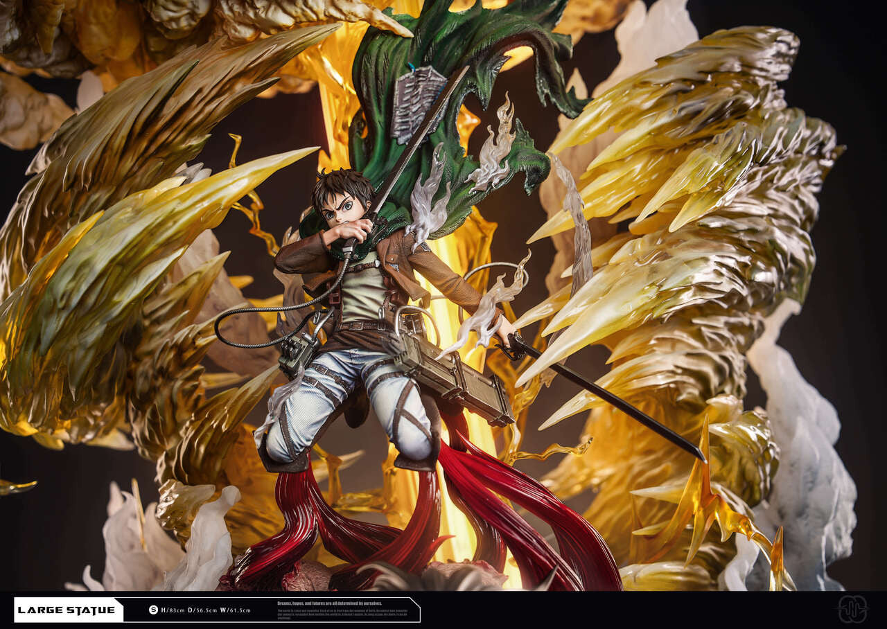 Attack on Titan - Eren Yeager 2.0 | Resin Statue | by Hertz Studio