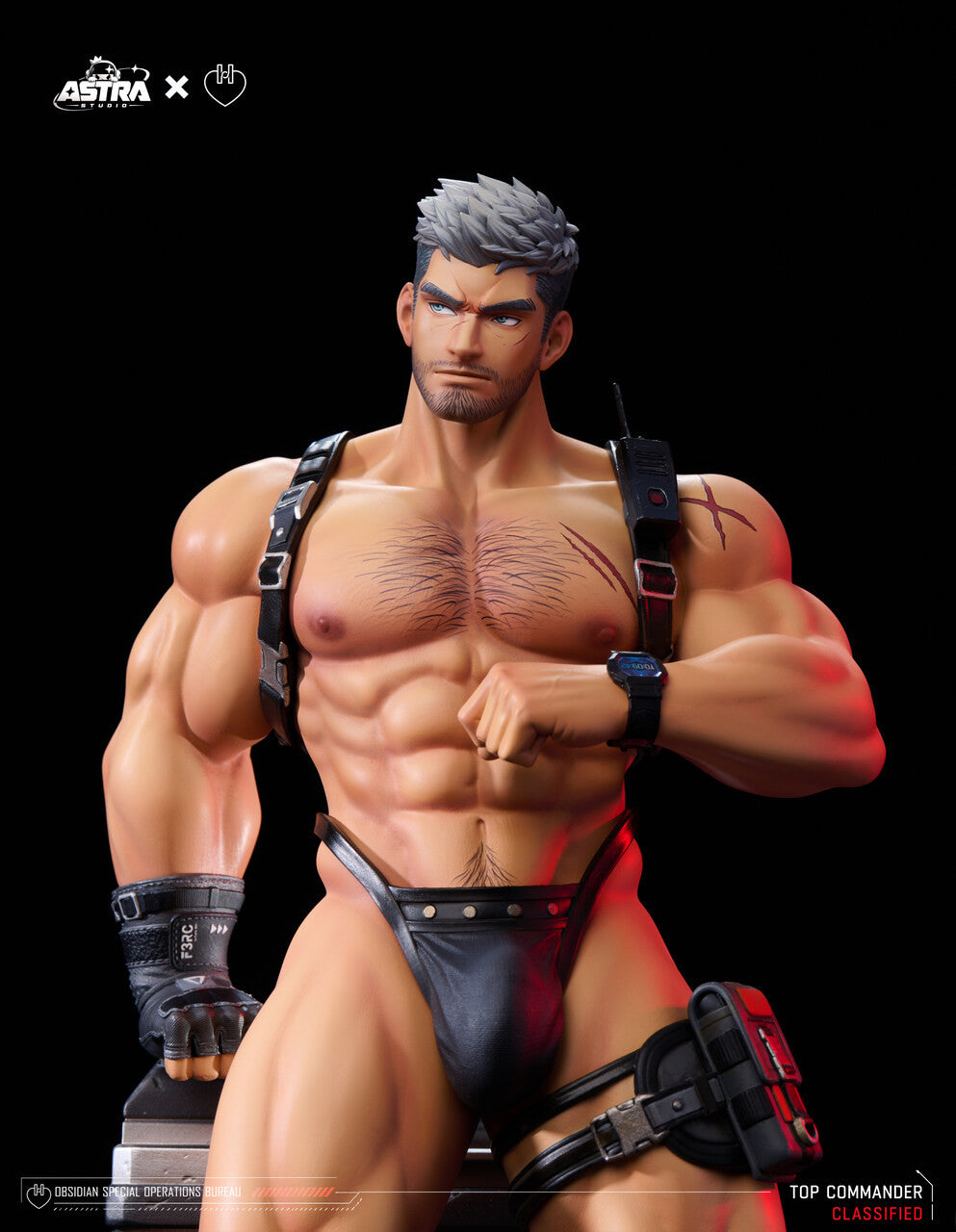 Captain Doberman Victor Aldrich | 1:6 Resin Statue | by Astra Studio