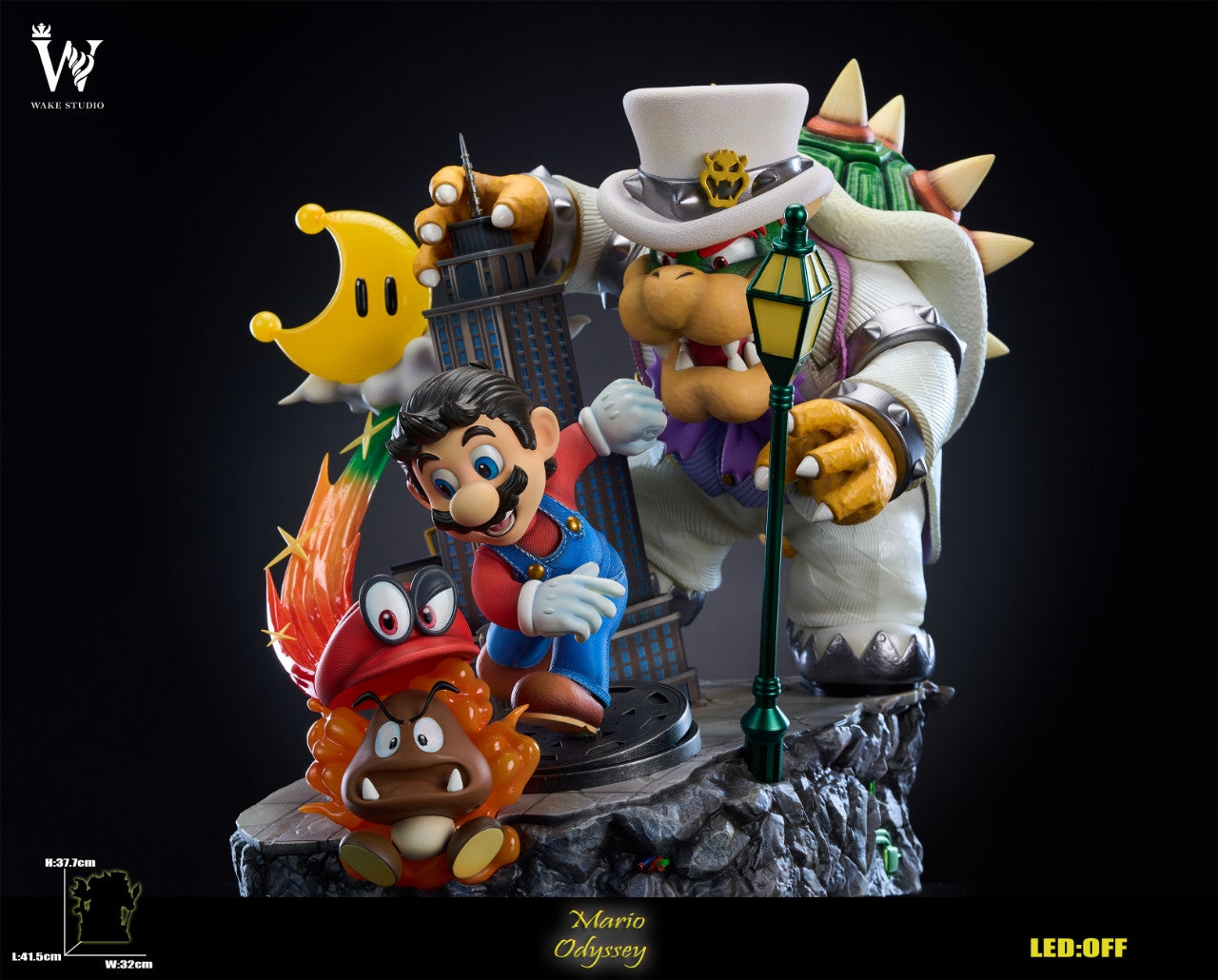 Super Mario - Mario Odyssey | 1:6 Resin Statue | by Wake Studio