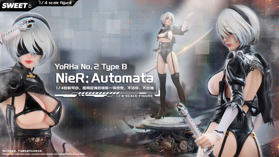 NieR:Automata - NieR 2B | 1:4 Resin Statue | by Sweet Studio