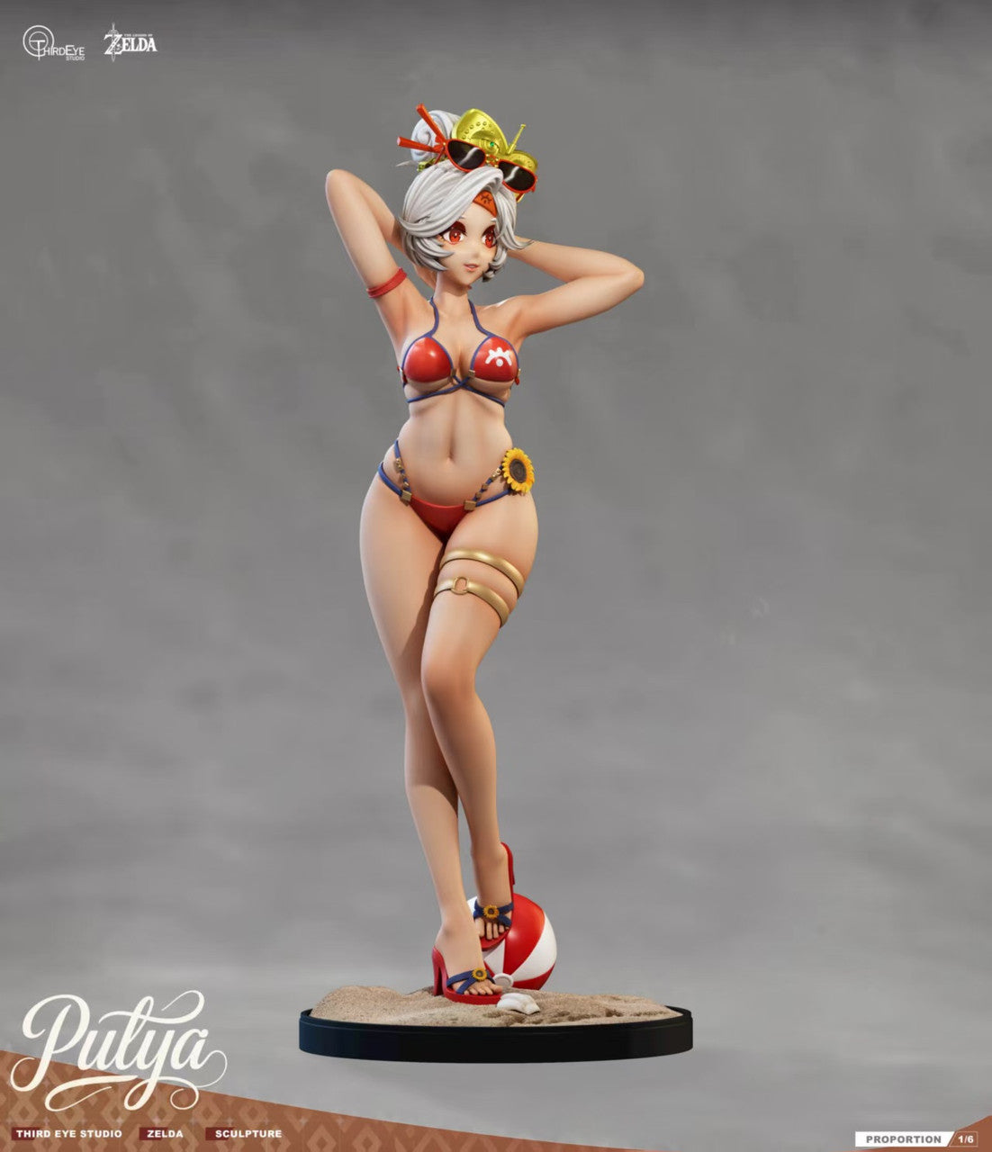 The Legend of Zelda - Swimsuit Purah | 1:4 Resin Statue | by Third Eye Studio