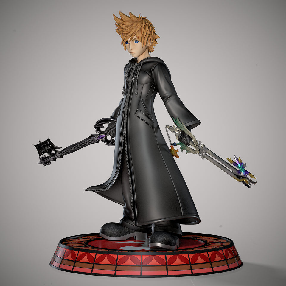 Kingdom Hearts II - Roxas | Resin Statue | by BlackSwan Collectibles Studio