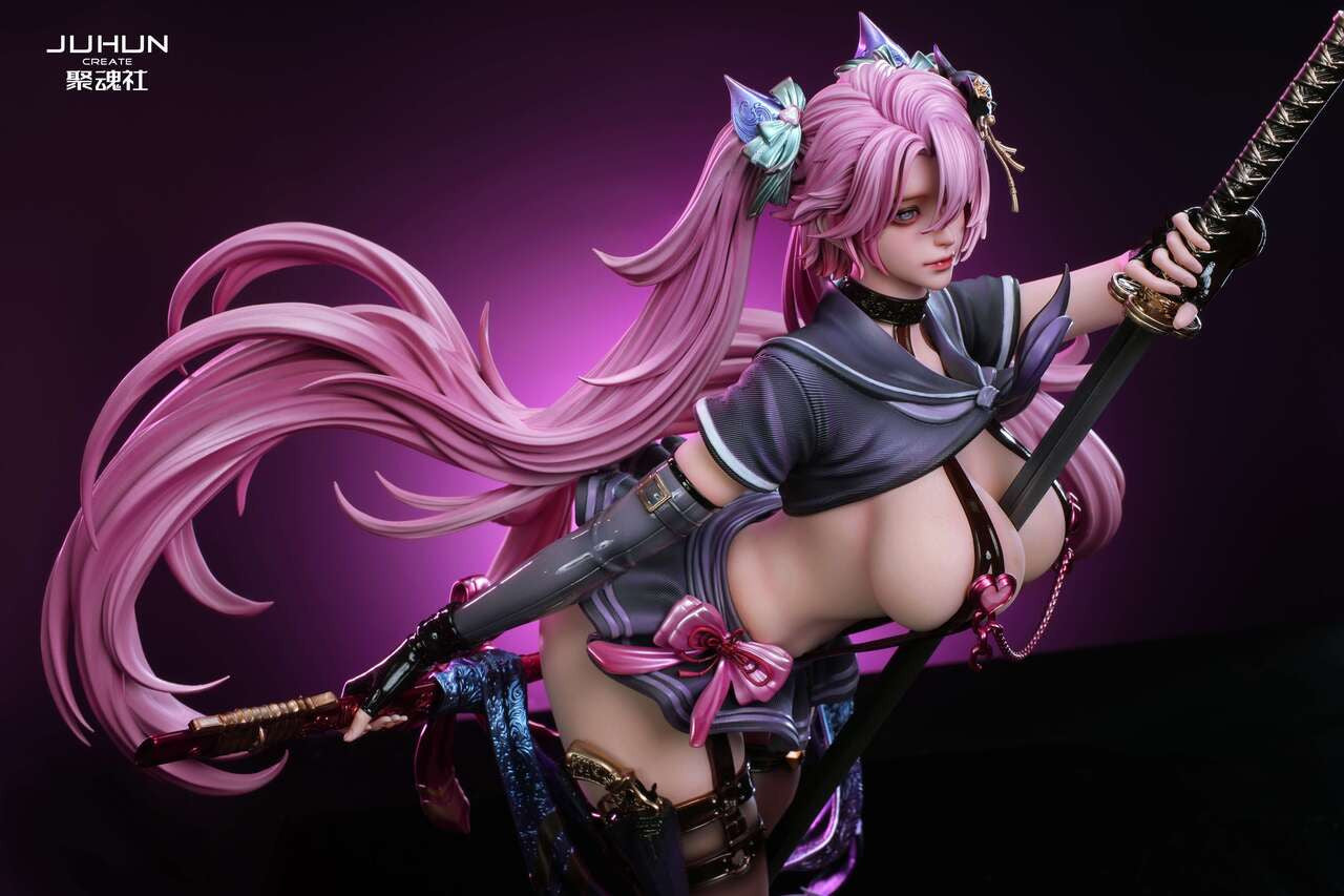 Demon Slaying Girl Aya | 1:4 Resin Statue | by JuHunCreate Studio