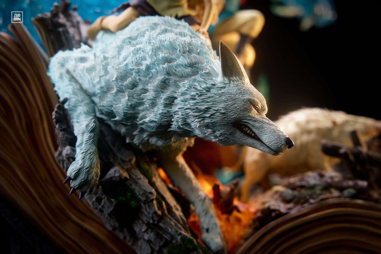 Studio Ghibli - Princess Mononoke | Resin Statue | by ZuoBan Studio