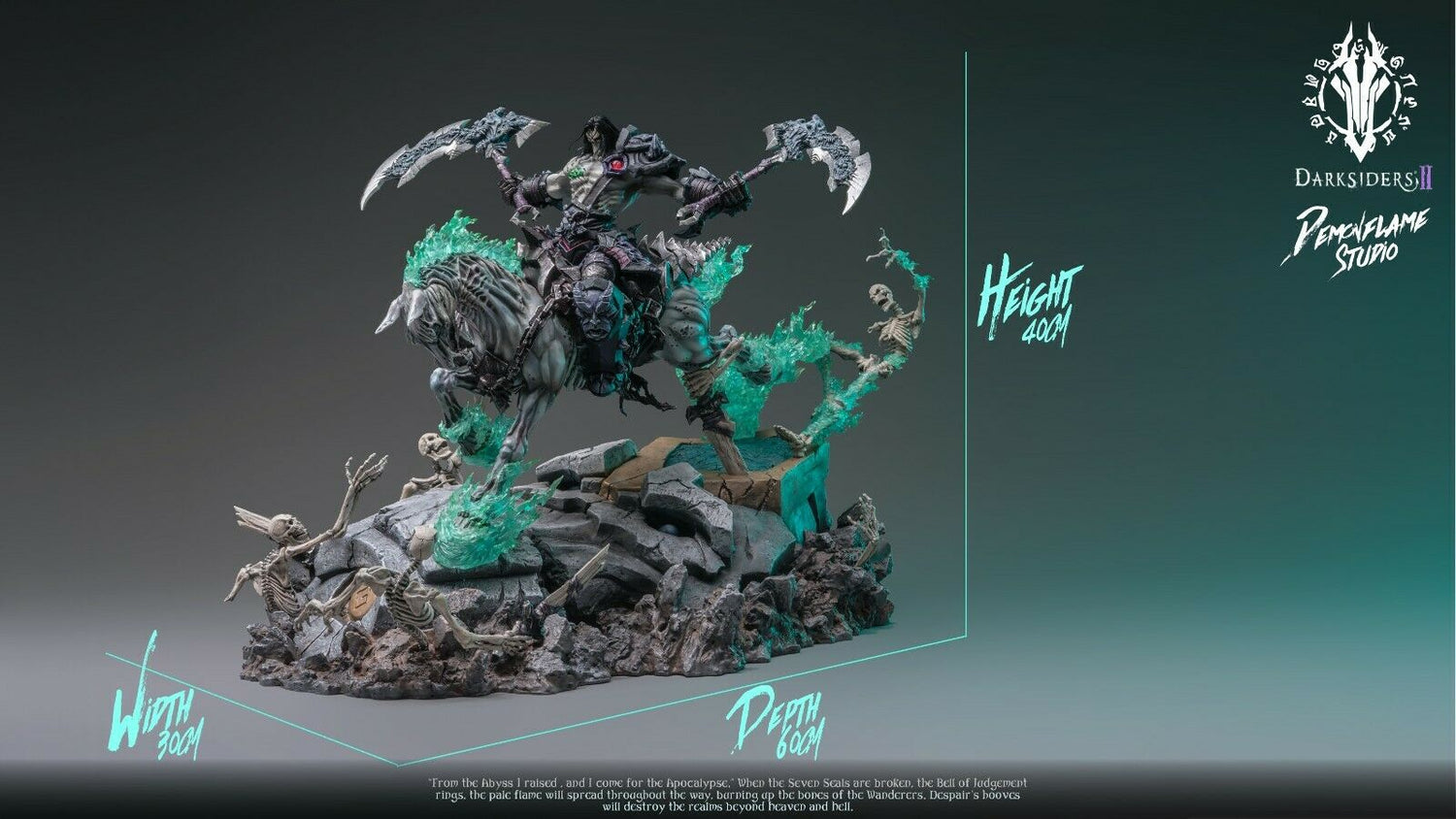 Darksiders - Death | 1:6 Resin Statue | von Demon Flame Studios