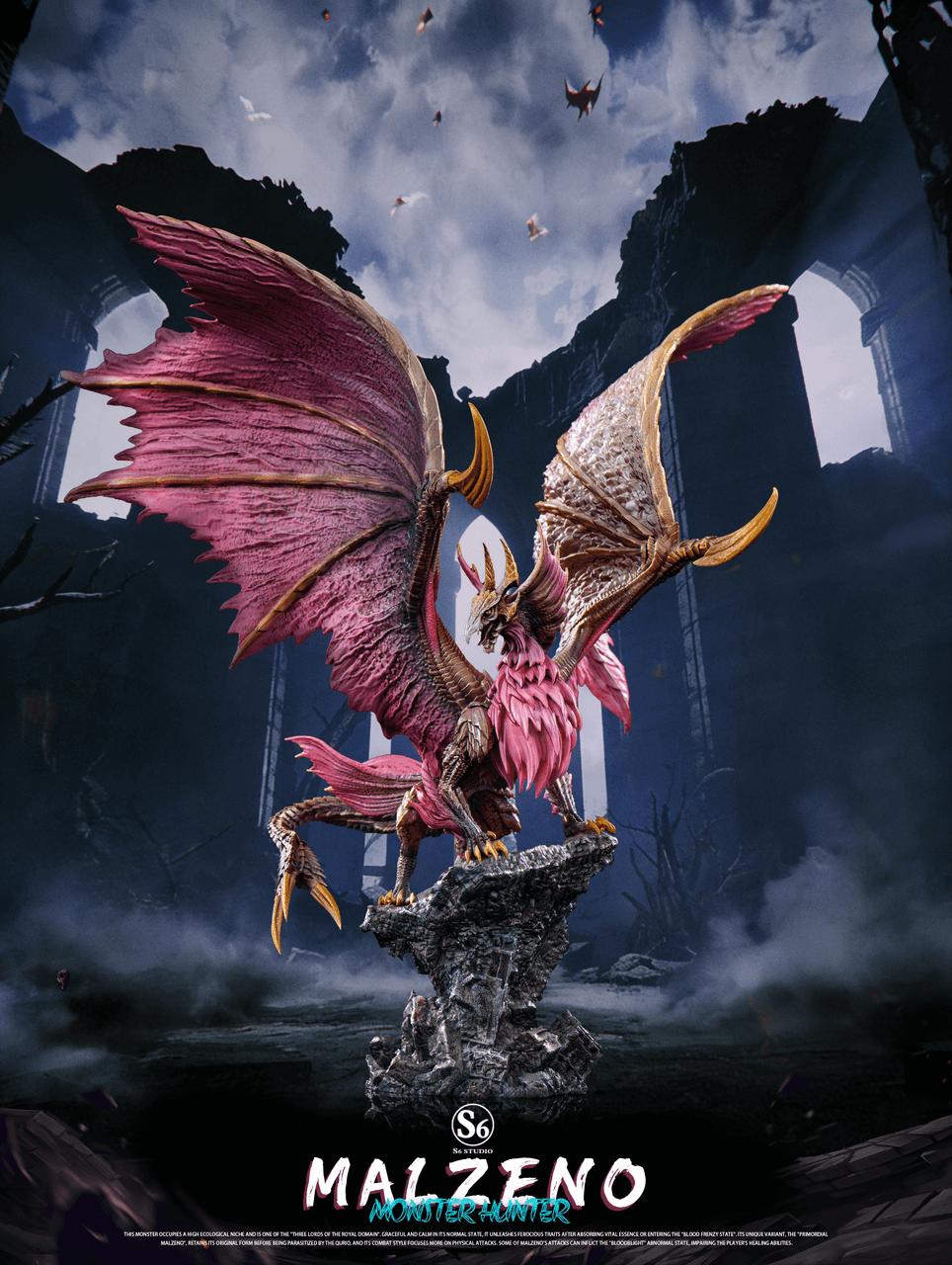 Monster Hunter - Malzeno | Resin Statue | by S6 Studio