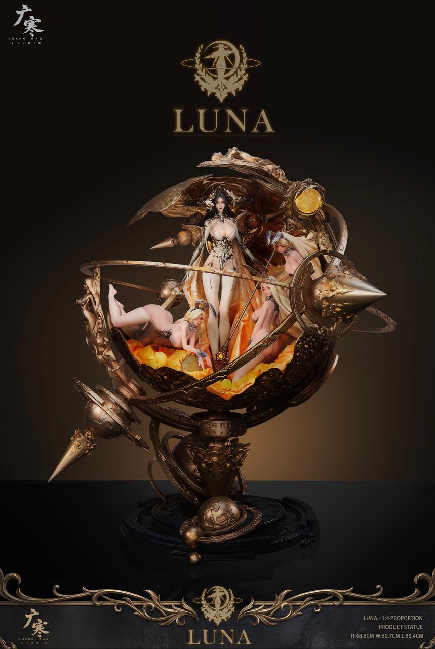 God of Moon Luna | 1:6 Resin Statue | by GuangHan Studio