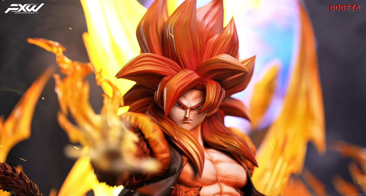 Dragon Ball - SS4 Gogeta | Resin Statue | by FXW Studio