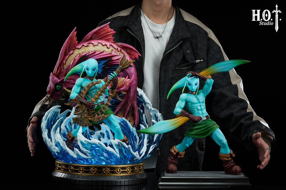 The Legend of Zelda - Zora Link | 1:4 Resin Statue | by HOT Studio