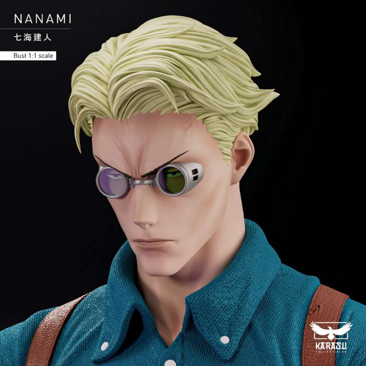 Jujutsju Kaisen - Nanami Kento | 1:1/1:2 Resin Bust | by Karasu Collectibles