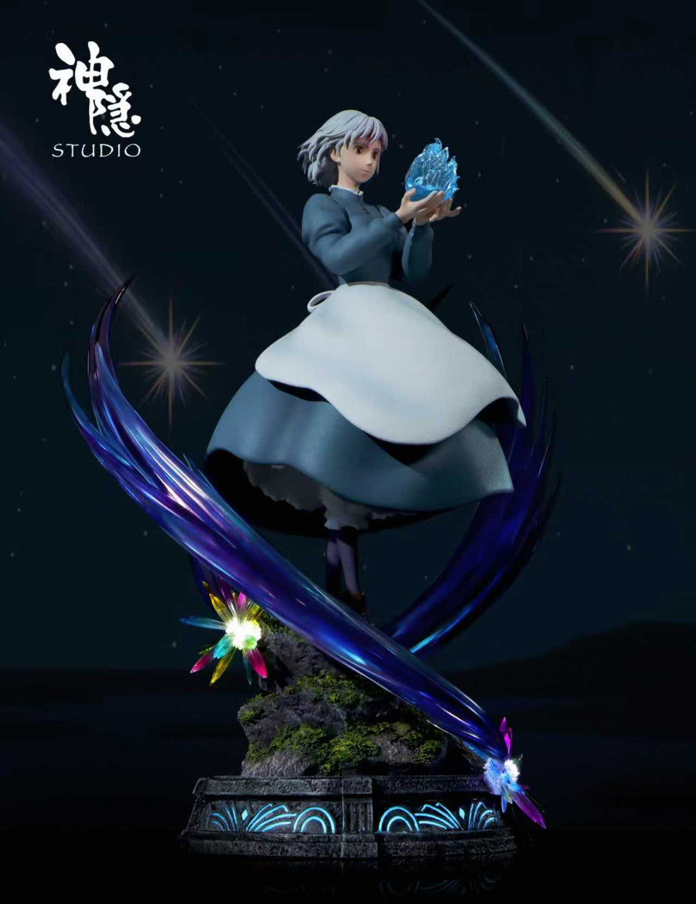 Howl’s Moving Castle - Sophie & Calcifer | Resin Statue | by ShenYin Studio