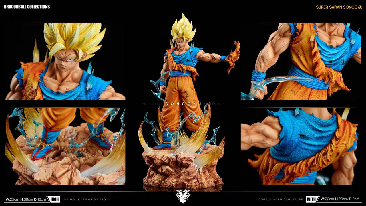 Dragon Ball - SS2 Goku | Resin Statue | by OKR Studio