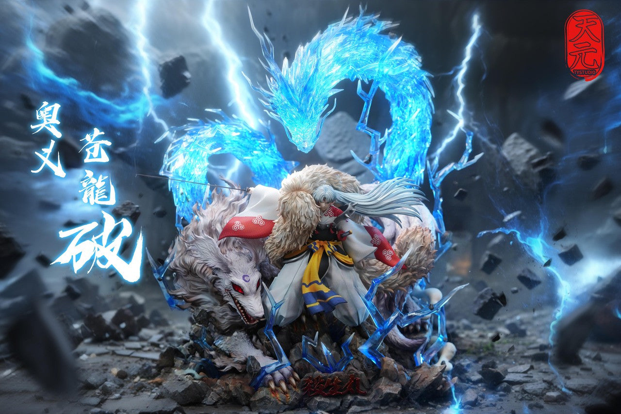 InuYasha - Sesshomaru Dragon Strike | 1:6 Resin Statue | by TY Studio