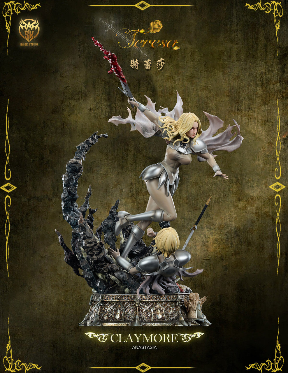 Claymore - Claymore Teresa | 1:6/1:4 Resin Statue | by Mask Studio