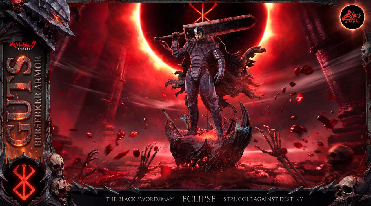 Berserk - Berserk Guts | 1:6/1:3 Resin Statue | by Black Studio