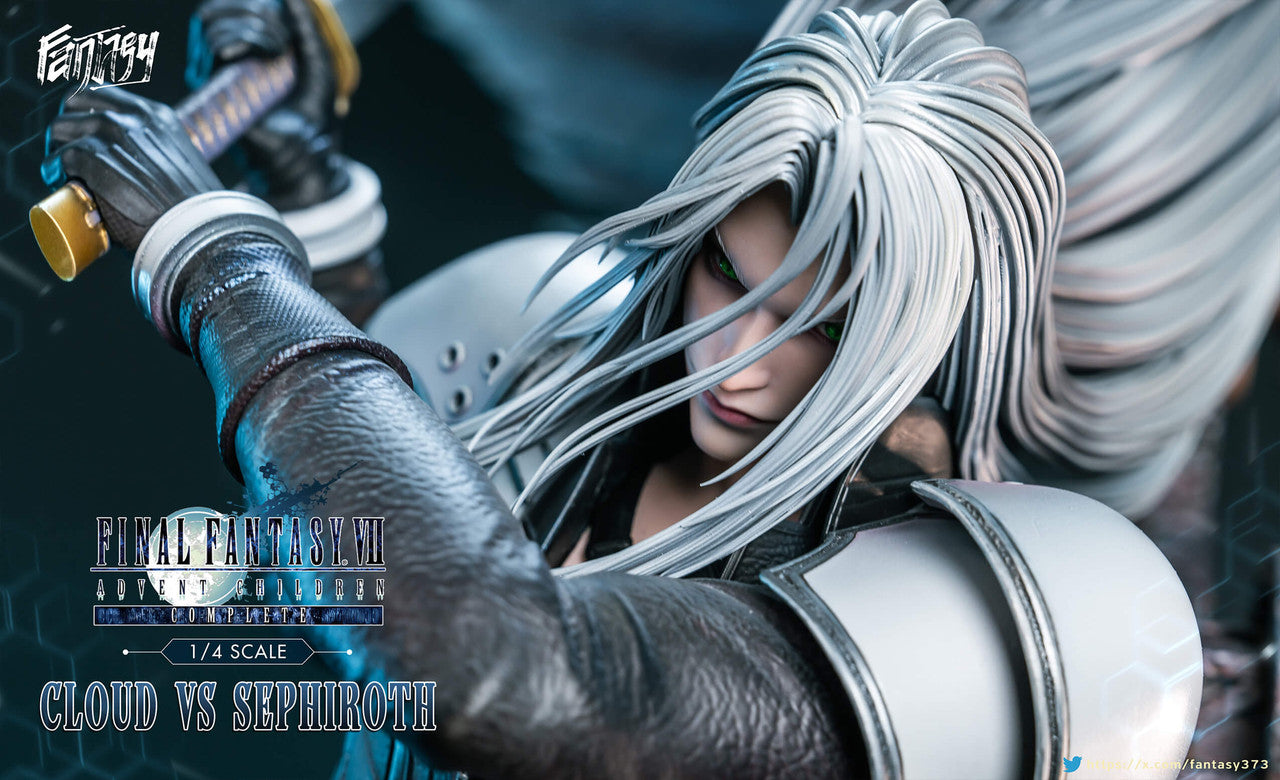 Final Fantasy - Cloud vs. Sephiroth | 1:4 Resin Statue | by Fantasy Studio