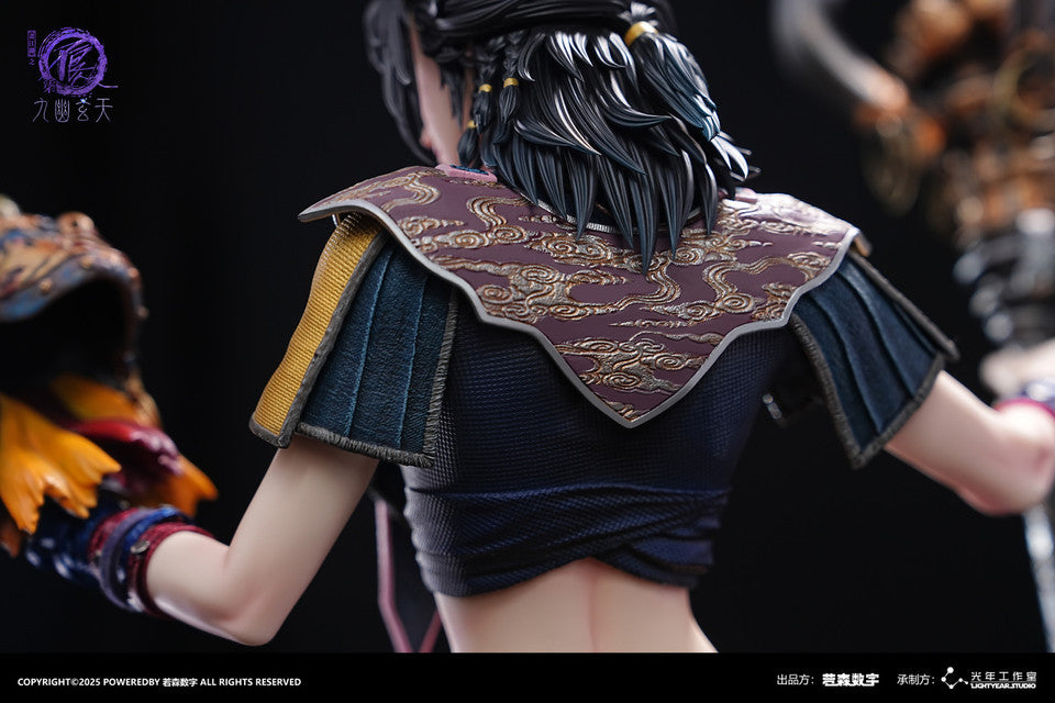Drawing Jianghu: The Degenerate - Yelu Zhiwu | Resin Statue | by LightYear Studio