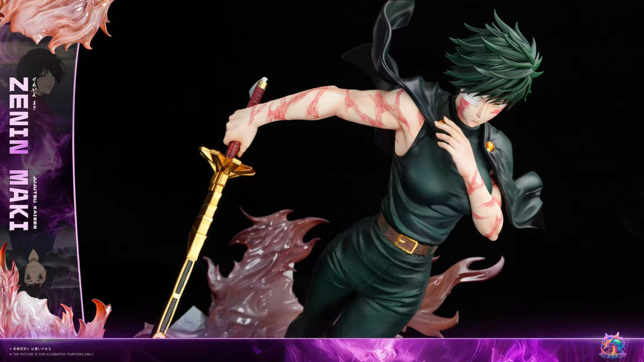 Jujutsu Kaisen - Zenin Maki | Resin Statue | by YQY Studio