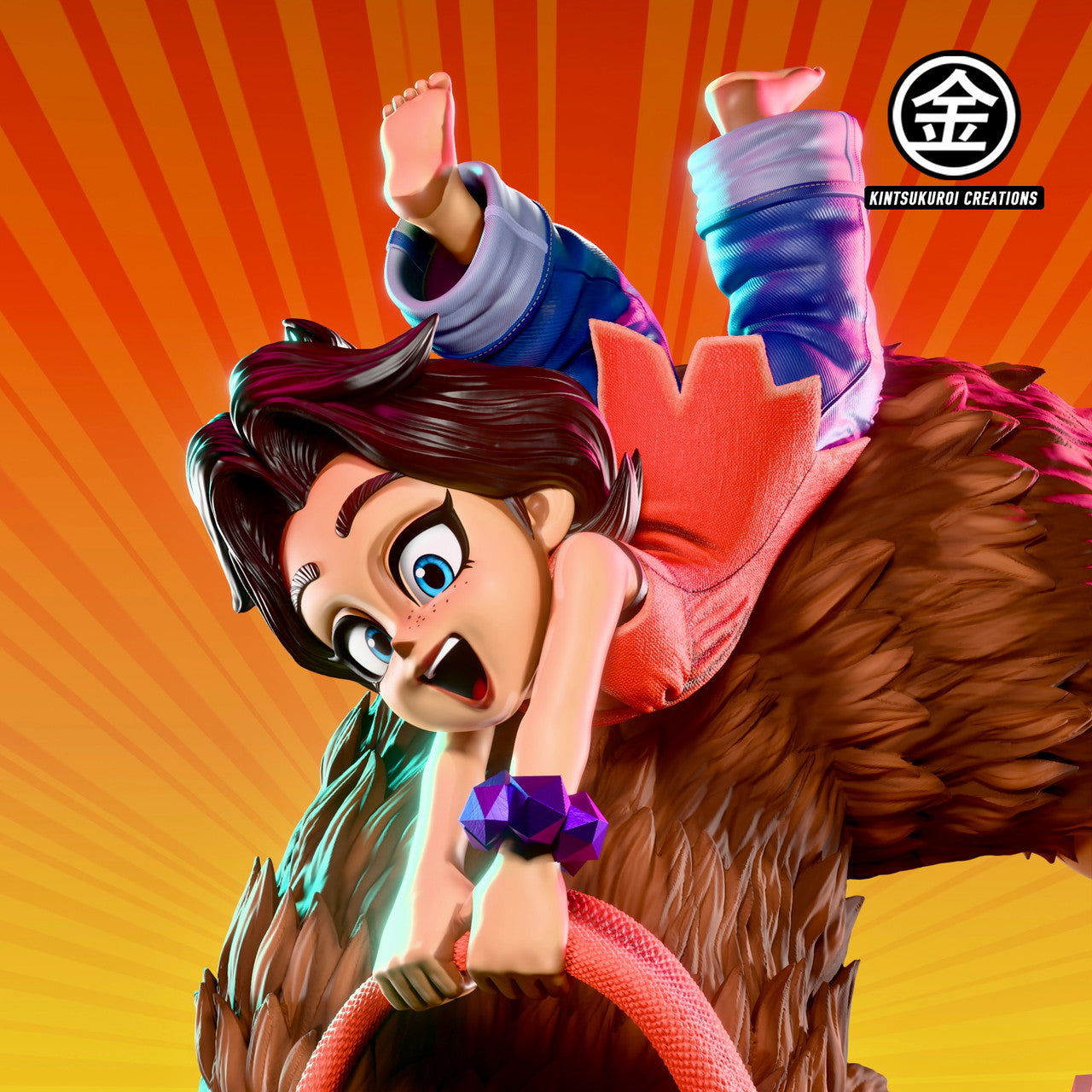 Donkey Kong - Banana Diorama | 1:4 Resin Statue | by Kintsukuroi Creations