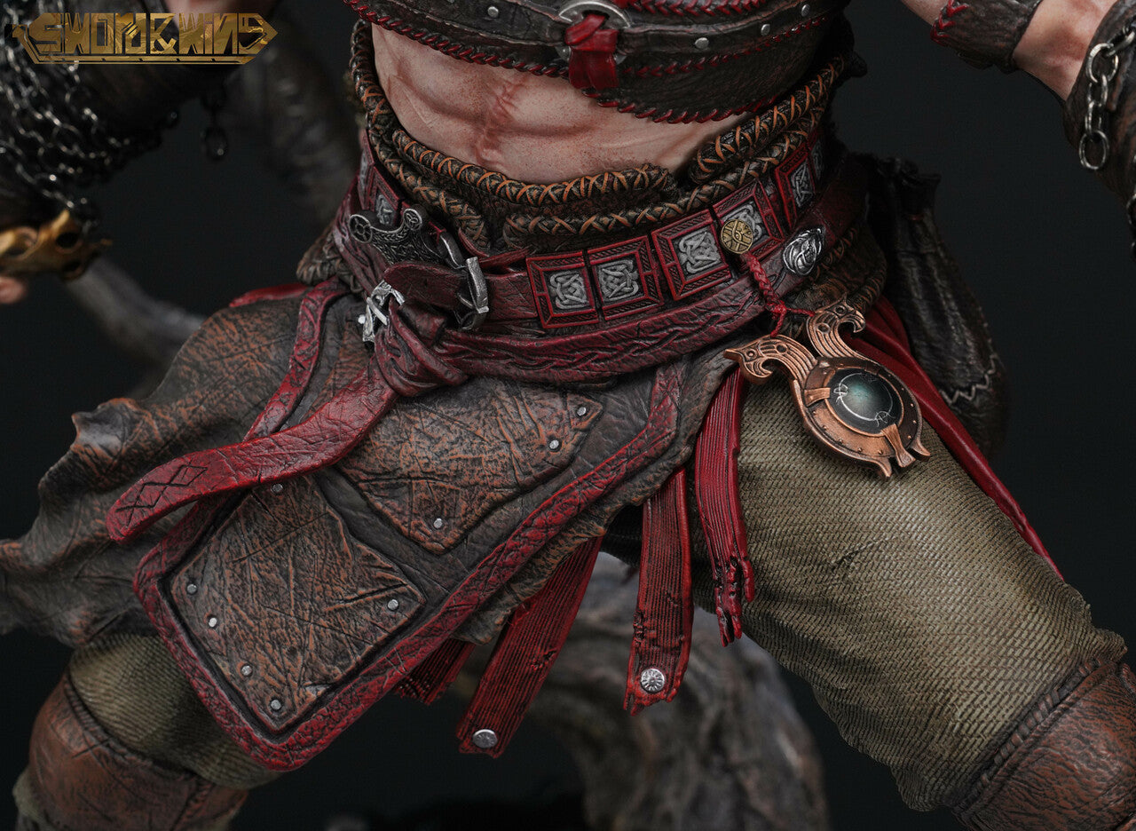 God of War - Atreus & Kratos | 1:4 Resin Statue | von Sword & Wing Studio