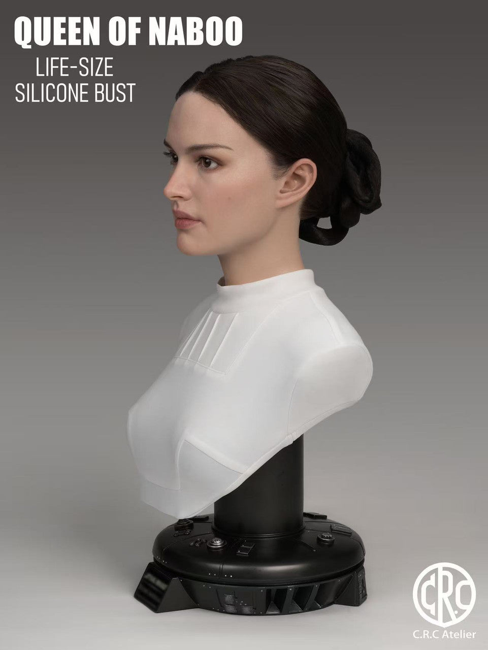 Star Wars - Queen of naboo | 1:1 Resin Statue | by C.R.C Atelier Studio