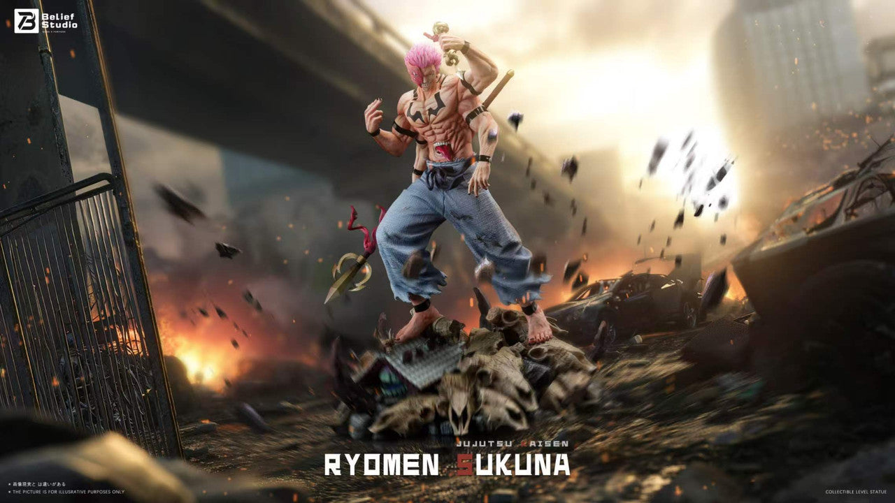 Jujutsu Kaisen - Ryomen Sukuna | 1:6 Resin Statue | by Belief Studio