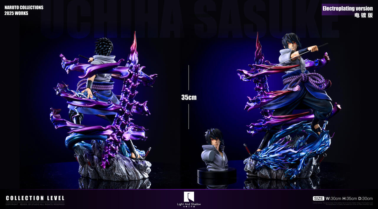 Naruto - Uchiha Sasuke | 1:6 Resin Statue | by Light and Shadow Studio
