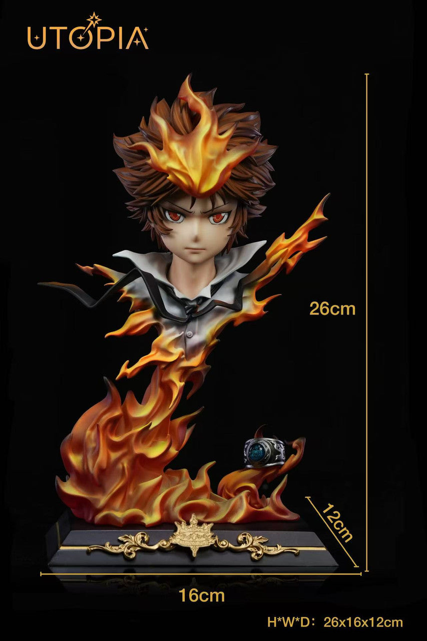 Katekyo Hitman Reborn! - Sawada Tsunayoshi Bust | Resin Statue | by Utopia Studio