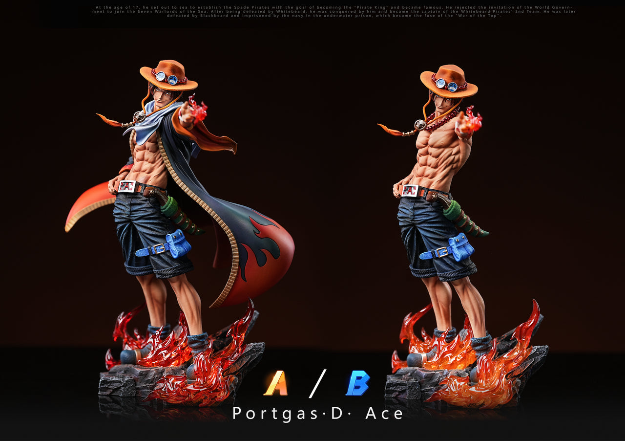 One Piece - Portgas D Ace | Resin Statue | by HX & LX Studio