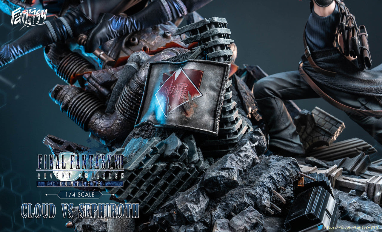 Final Fantasy - Cloud vs. Sephiroth | 1:4 Resin Statue | by Fantasy Studio