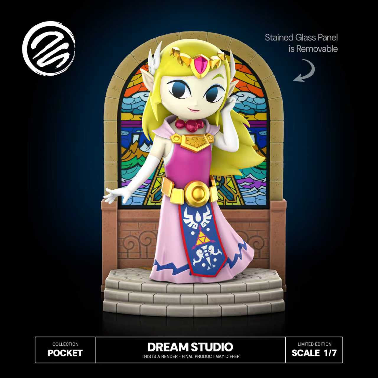 The Legend of Zelda - King of Hyrule & Princess Zelda WW | 1:7 Resin Statue | by Dream Studio