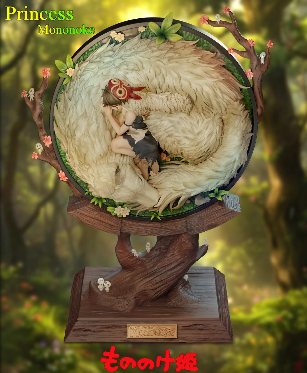 Studio Ghibli - Princess Mononoke | 1:6/1:4 Resin Statue | by ChaoShe Studio