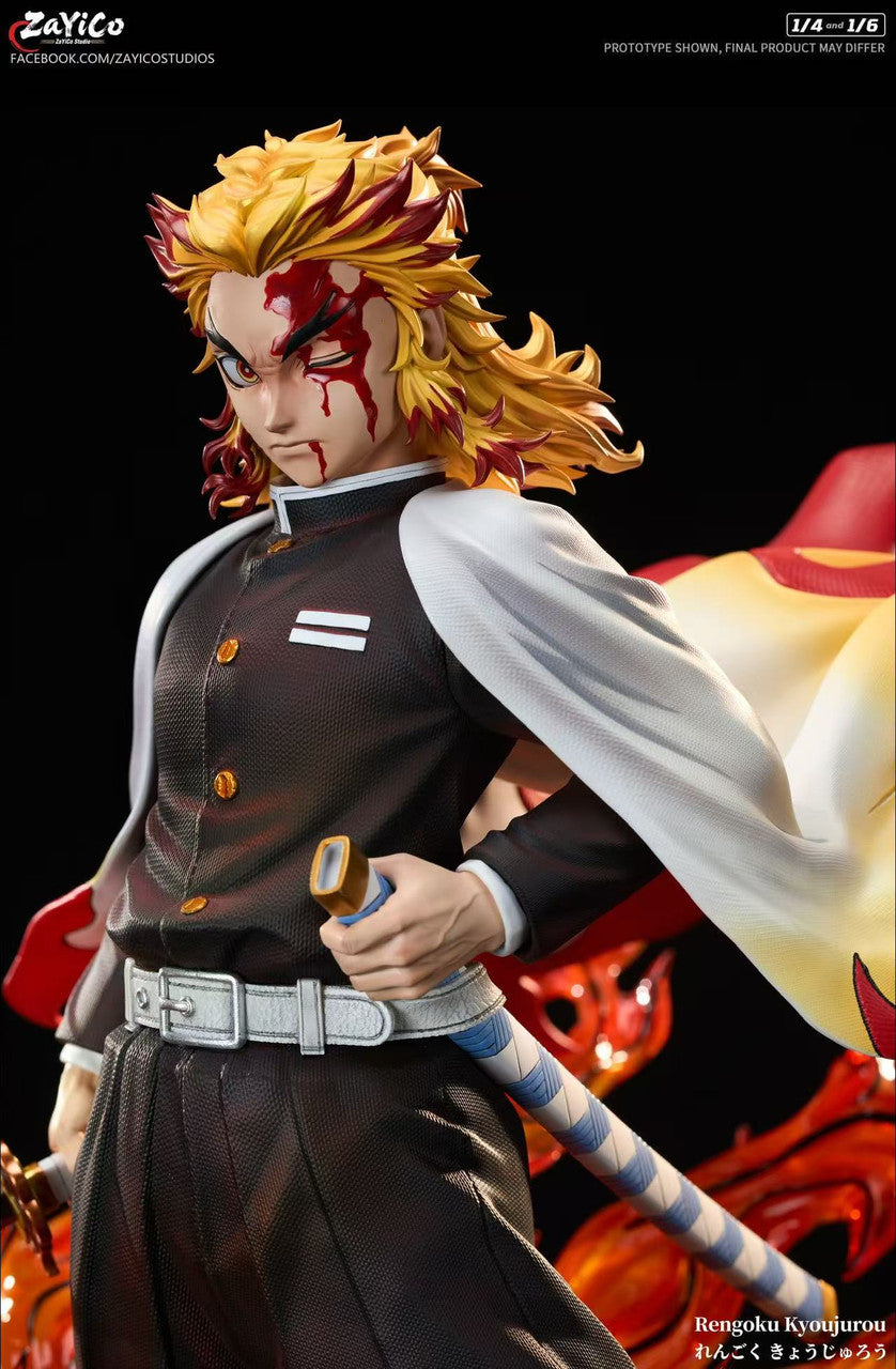 Demon Slayer: Kimetsu no Yaiba - Rengoku Kyoujurou | 1:6/1:4 Resin Statue | by Zayico Studio