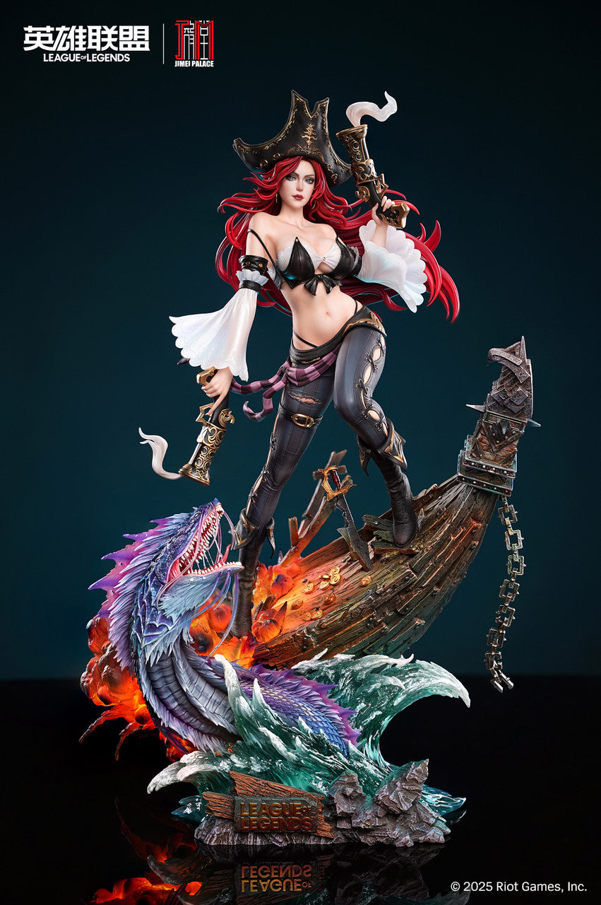 League of Legends - The Bounty Hunter Miss Fortune | Resin Statue | by Jimei Palace Studio