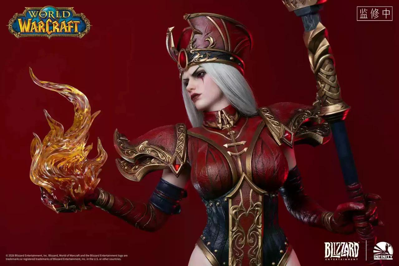 World of Warcraft - Sally whitemane | 1:3 Resin Statue | by Infinity Studio