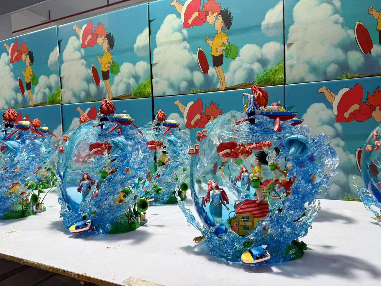 Studio Ghibli - Ponyo on the Cliff 2.0 | Resin Statue | by OPM Studio