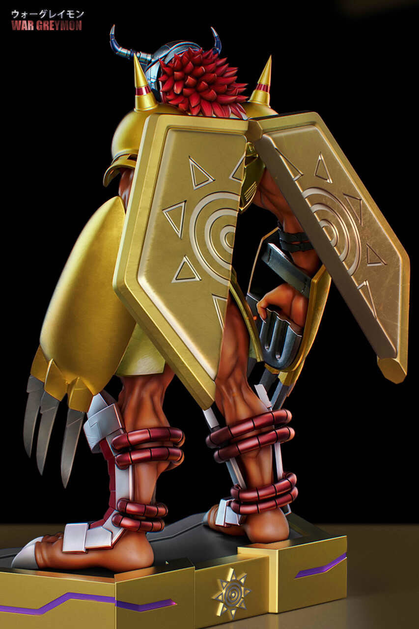 Digimon - WarGreymon | Resin Statue | by JMDM Studio