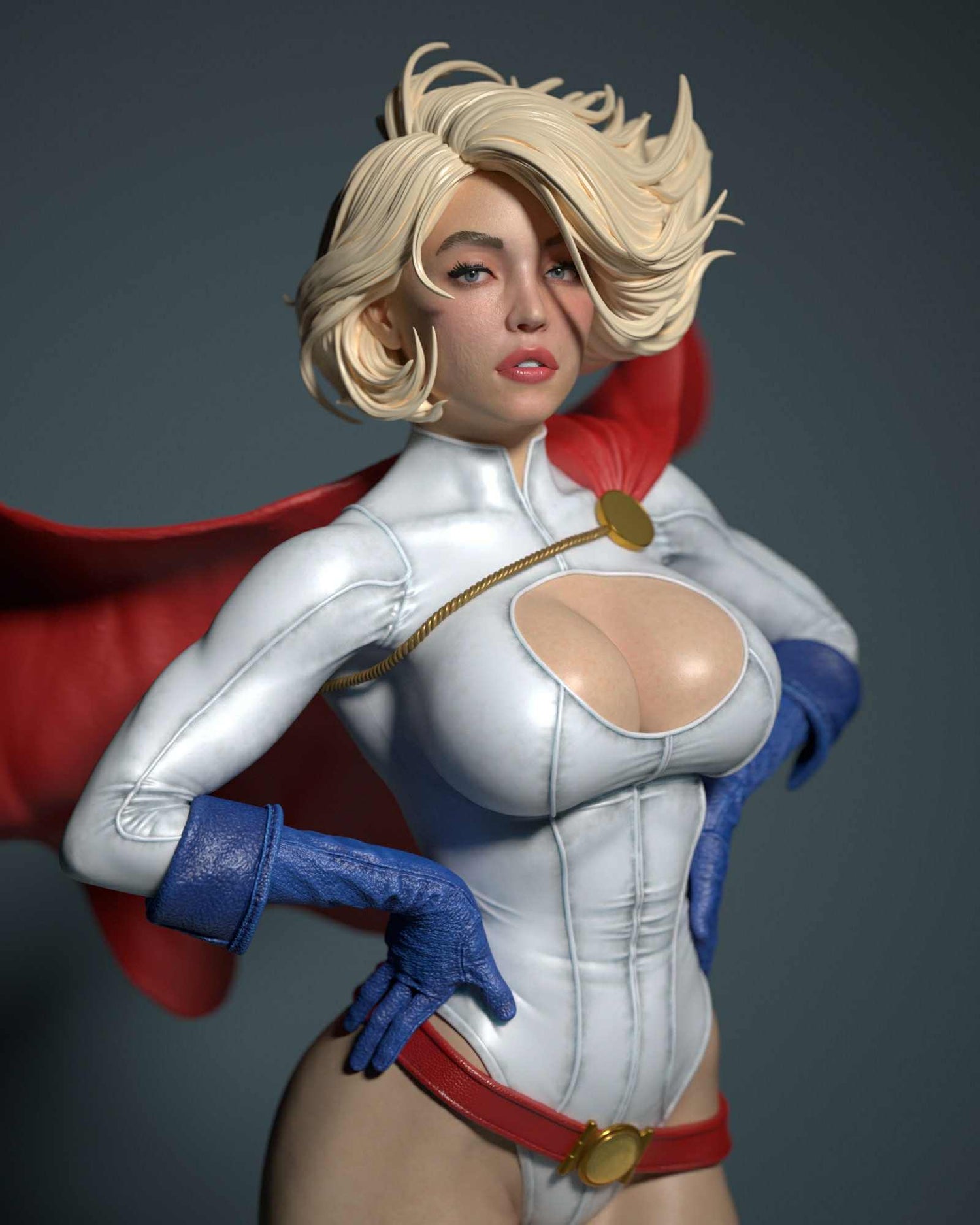 DC Comics - Power Girl | 1:4 Resin Statue | by Epic Creations