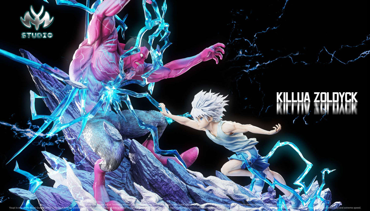 Hunter × Hunter - Killua Zoldyck vs Menthuthuyoupi | 1:6 Resin Statue | by MY Studio