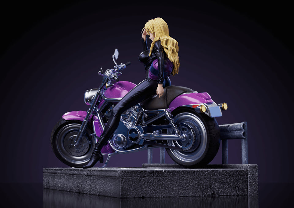 Detective Conan - Vermouth Motorcycle | 1:6 Resin Statue | by Strange Thief Studio
