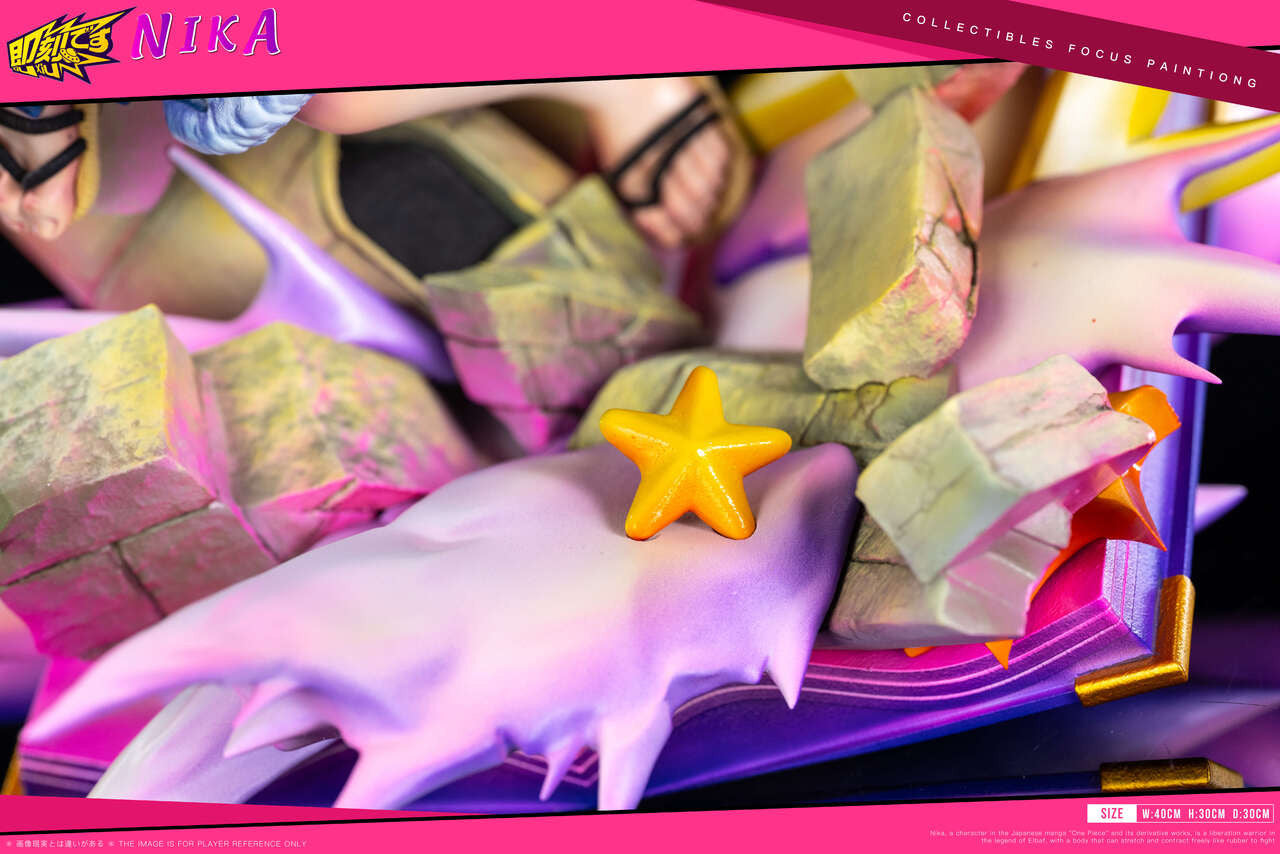 One Piece - Pop Nika Luffy | Resin Statue | by JiKe Studio