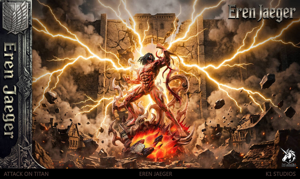 Attack on Titan - Eren Jaeger | 1:6 Resin Statue | by K1 Studio