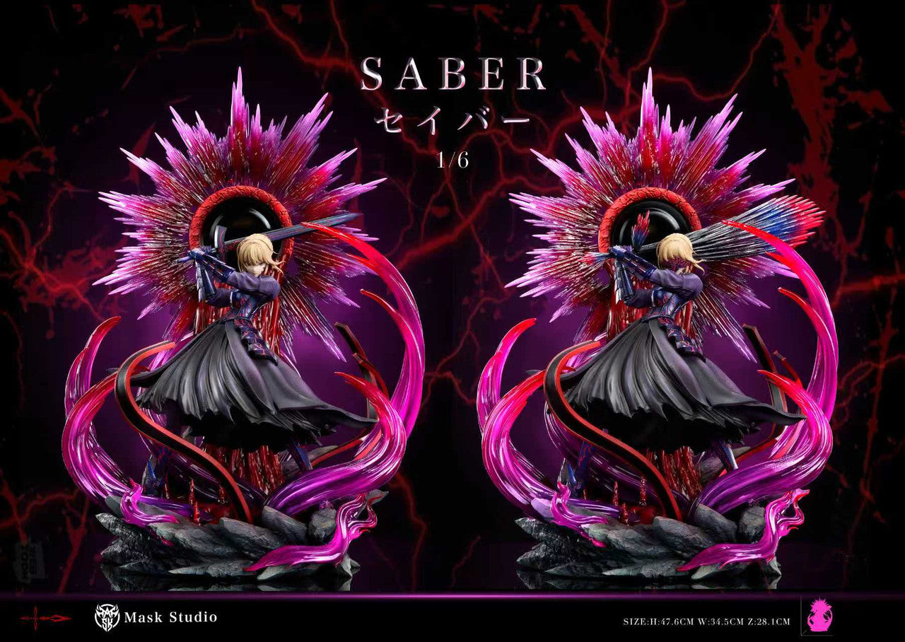 Fate/stay night - Black Saber | 1:6 Resin Statue | by Mask Studio