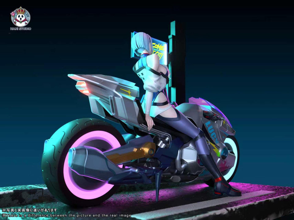 Cyberpunk - Motorcycle Lucy | 1:6 Resin Statue | by Hani Studio