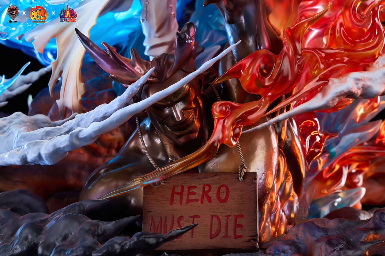 My Hero Academia - Dabi vs. Todoroki | 1:6 Resin Statue | by Weare A Design Studio