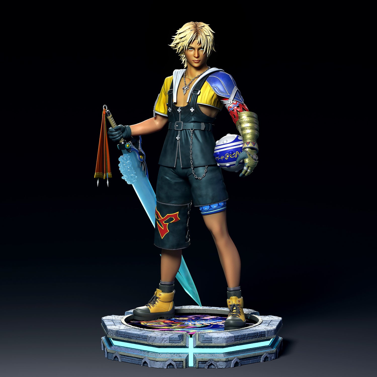 Final Fantasy - Tidus | 1:4 Resin Statue | by Solar Studio